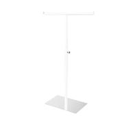 rockible Porte-Collier présentoir de Collier, Hauteur réglable, Support de Rangement de Collier, présentoir de Bijoux pour comptoir, écharpe, Bijoux, Blanc
