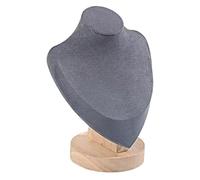 rockible Présentoir à Bijoux, Buste, Support de Collier, présentoir décoratif pour Colliers et pendentifs, pour Exposition sur Table, comptoir, Filles, S