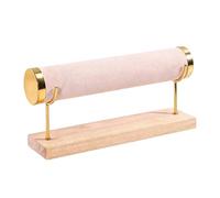 rockible Présentoir à Bracelets, étagère de Rangement Portable et Simple, Organisateur de Bijoux pour la Maison et Les boutiques de Bijoux, Beige