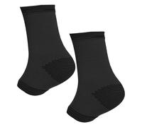 rockible Protège-Poignet de Cheville pour Enfants, Compression Respirante, Attelles de Cheville, Support de Cheville pour Basket-Ball, Karaté, Noir