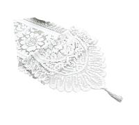 rockible rectangulaire en dentelle au crochet, nappe festive, décoration de fête pour les fêtes saisonnières