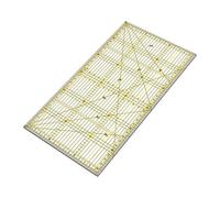 rockible Règle de patchwork, gabarit de découpe de tissu, rectangle en acrylique, artisanat, couture pratique, patchwork, guide pour débutants