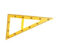 rockible Règle D'enseignement Des Mathématiques, Outil de Géométrie Mathématique, Rapporteur, Règle Triangulaire, équipement de Géométrie Mathématiq, triangle de 60 degrés