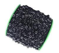 rockible Rouleau Perles Chaîne Perles Chaîne Guirlande Perle Artificiel Perles Garnitures Perles Perles Guirlande Ruban Bijoux Artisanat Fournitures, Noir