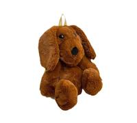 rockible Sac à Dos en Peluche pour Chien, Sac à Dos en Peluche pour Animaux, pour Faire du Shopping, Voyager, Enfants, Femmes, Brun