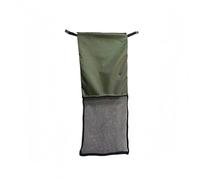 rockible Sac à Linge Suspendu Servant d'Organisateur Extensible à Deux Compartiments Tissu Polyester Cousu avec Panneau Inférieur en Maille Maintien Du Linge, Vert Armée, L