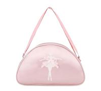 rockible Sac de Danse Enfant Sac à Dos Fille Sacoche Tutu Polyvalent Utilisation Sac à Dos Journée Adaptable et Léger Adapté aux Cours de Latin École Déplacements, Rose