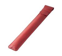 rockible Sac de rangement pour baguettes, étui en cuir pour baguettes, pochette pour baguettes, support pour activités, fête, Concert, joueurs pour enfants, Rouge