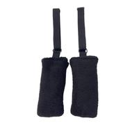 rockible Sangles de Pilates Sangles d'Exercice Lanières Courroies Harnais avec Rembourrage Doux en Velours de Coton et Réglage Précis pour Soutien Du Corps et, Noir