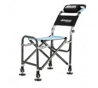 rockible Siège de Pêche Chaise Pliantes Fauteuil, Pieds Éjectables À Levage Continu - Ensemble Six - Cinq Accessoires en Aluminium Et Magnésium