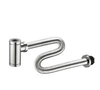 rockible Siphon Sortie Murale Amovible | Universel, Siphon Piège à rs, Réglable, Raccord D'évacuation En Cuivre, 80CM, Tuyau