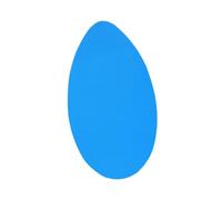 rockible Skimboard pour Sports Nautiques, Adapté Aux Activités en Piscine et Au Lac, Petit Décor en Bois, Bleu