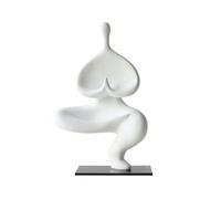 rockible Statute Posture Posture | Silhte Élégante, Sculpture en Résine, Compacte, Méditation, Meuble Télé,