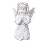 rockible Style Nordique Résine Adorable Ange Figurine Statue Intérieur et Extérieur Jardin Décoration de Bureau Collection Cadeaux, Prière Fille