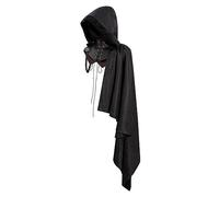 rockible Style Vintage Châle Chevalier Cape Cosplay Accessoires Costume Gothique Uniforme Cape Médiévale Châle À Épaule Unique pour La Performance de Scène de