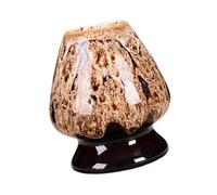 rockible Support de Chasen En Porcelaine Gadget Ustensiles à Thé Fait Main Cérémonie Matcha Surface Lisse Tabletop Salon Support de Fouet à Matcha, c