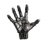 rockible Support mural robuste en résine pour ballon de basket en forme de main, idéal pour gagner de la place. Présentoir mural en résine. Gain de place, Noir