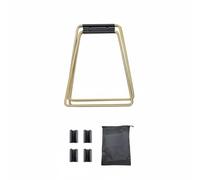rockible Support Pliable en Acier Inoxydable Rack Pliable Support Glacière Support de Rangement Structure Stable Fil de 6mm et Repli Rapide Convient au Camping Pique-Nique Plage Randonnée, Kaki