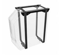 rockible Support pour Boîtier d'Unité Centrale sous Bureau Rails Supérieurs Fixation Supports Inférieurs Réglables Permtant Libérer l'espace au Sol pour Un Poste Travail Informatique Organisé.