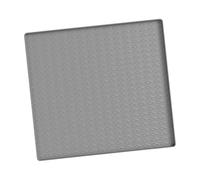 rockible Tapis de protection en silicone pour appareils électroménagers, résistant aux rayures, pour plan de travail, sèche-linge, 23,6 x 23,6 pouces, Gris