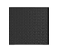 rockible Tapis de protection en silicone pour appareils électroménagers, résistant aux rayures, pour plan de travail, sèche-linge, 23,6 x 23,6 pouces, Noir