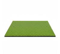 rockible Tapis d'Entraînement Golf Tapis Frappe Practice Mat de Golf avec Gazon Synthétique Réaliste et Fond EVA Stable pour du Contrôle de la Tête de Club, 120 150cm, Herbe Verte