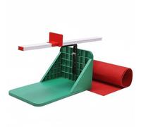 rockible Testeur de Flexibilité Sit and Reach Station d'Essai Banc pour Étirements Marquages Clairs Coulissement Régulier Tapis Protecteur Plastique Réglage