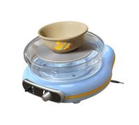 rockible Tour à Argile électrique, kit de Fabrication de céramique avec bac Anti-éclaboussures Amovible, Mini-Tourne-Argile, Machine à poterie DIY, Aucun Outil de Sculpture