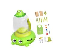 rockible Tour de potier électrique pour enfants, machine à modeler la poterie, séchage à l'air libre, matériel d'art, réglable, jouet éducatif, Vert