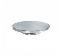 rockible Tournette Potier en Aluminium Tournette Potier Facile à Utiliser Plateau Tournant en Aluminium pour Potiers, Diamètre 25 Cm