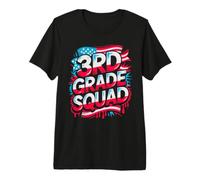Rockin' 3e Grade Squad Premier Jour 250 Ans Jeu pour Enseignant T-Shirt Haut de Gamme