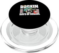 Rockin 50 Jours d'école 50e Jour d'école 50 Jours Plus Intelligent PopSockets PopGrip pour MagSafe