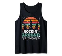 Rockin' Around The Christmas Tree Vintage Sunset Débardeur