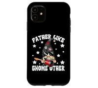 Rockin Dad for Bass Guitar Player Funny Fathers Day GNOME Coque pour iPhone 11