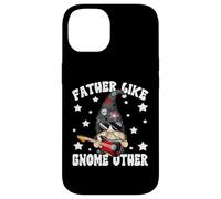 Rockin Dad for Bass Guitar Player Funny Fathers Day GNOME Coque pour iPhone 14