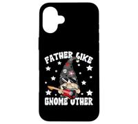 Rockin Dad for Bass Guitar Player Funny Fathers Day GNOME Coque pour iPhone 16 Plus