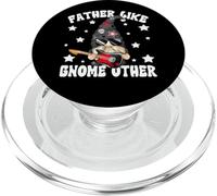 Rockin Dad for Bass Guitar Player Funny Fathers Day GNOME PopSockets PopGrip pour MagSafe