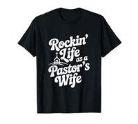 Rockin' Life en Tant qu'épouse d'un Pasteur T-Shirt