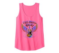 Rockin' Mom This Mama Rocks est promu à Queen Life Bear Mama Débardeur