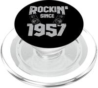 Rockin' Since 1957 Musique Rock Vintage 69e Anniversaire PopSockets PopGrip pour MagSafe