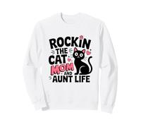 Rockin The Cat, Maman et Tante Sweatshirt