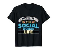 Rockin The Social Worker Life Hero Pride T-Shirt