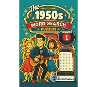 Rockin Word Search Puzzles Featuring 1950's Hits (Volume 1): Inspired by Hit Music Songs of the 1950’s, Rock & Roll, R & B, Pop, and More | 6x9 ... Page... Great Gift for Holidays and Birthdays