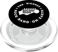 Rockin'1000 The Biggest Rock Band on Earth - Version Cercle PopSockets PopGrip pour MagSafe