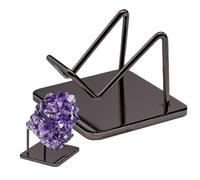 Rocking Bolders For Display - Mineral Stand Base, Agate Fossil Support | Organisateur De Pierres Précieuses À Collectionner, Supports De Décoratif Avec Piédestal Pour Corail Bijoux Pierres De