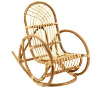 Tresice france Rocking Chair en rotin Naturel