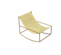 Rocking Chair Moutarde/Jaune