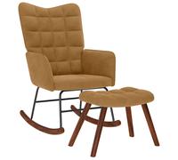 Rocking Chair With Stool, Rocking Chairs With Stools,fauteuil À Bascule Avec Tab