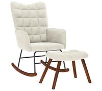 Rocking Chair With Stool, Rocking Chairs With Stools,fauteuil À Bascule Avec Tab