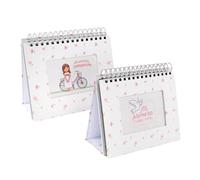 ROCKING GIFTS Album photo adhésif 20 pages, 2 modèles de communion pour fille, autocollants, albums photos, album autocollant